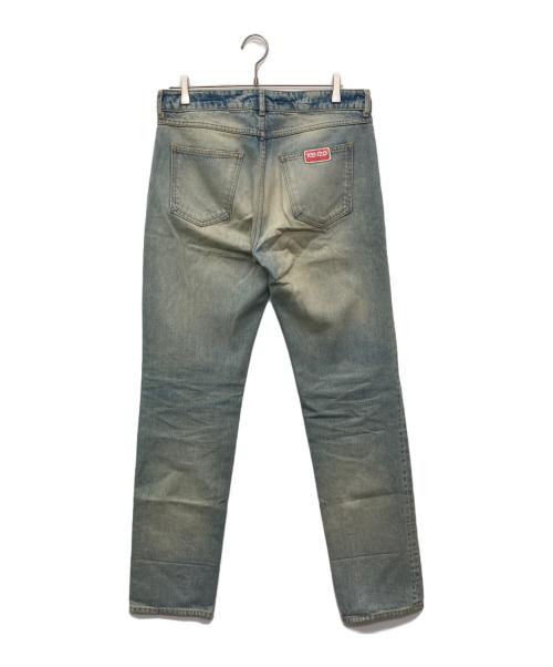 KENZO（ケンゾー）KENZO (ケンゾー) Stone Bleach Denim Slim Jeans Bara インディゴ サイズ:US31の古着・服飾アイテム