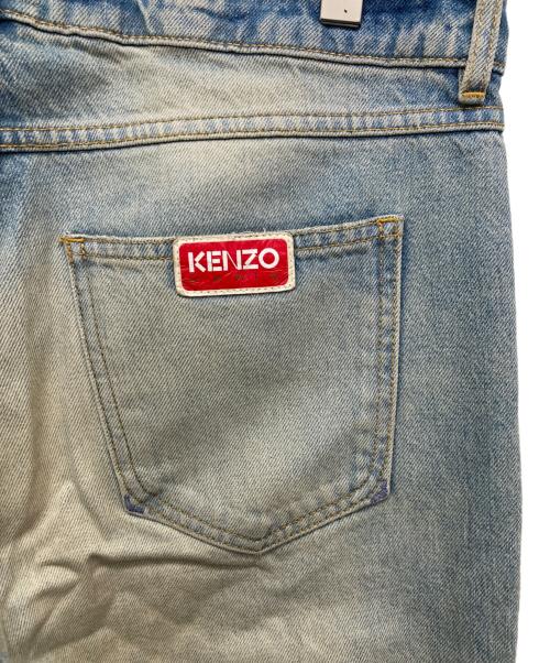 KENZO（ケンゾー）KENZO (ケンゾー) Stone Bleach Denim Slim Jeans Bara インディゴ サイズ:US31の古着・服飾アイテム