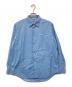 AURALEE（オーラリー）の古着「WASHED FINX TWILL SHIRT」｜ブルー