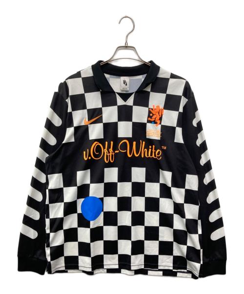 NIKE（ナイキ）NIKE (ナイキ) OFFWHITE (オフホワイト) FB JERSEY AWAY ブラック サイズ:Lの古着・服飾アイテム