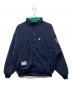 BILLIONAIRE BOYS CLUB（ビリオネアボーイズクラブ）の古着「EMBROIDERED LOGO FLEECE JACKET」｜ネイビー