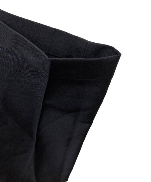 COMME des GARCONS HOMME PLUS（コムデギャルソンオムプリュス）COMME des GARCONS HOMME PLUS (コムデギャルソンオムプリュス) ポリエステル縮絨バギースラックス ネイビー サイズ:Ｍの古着・服飾アイテム