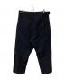 COMME des GARCONS HOMME PLUS (コムデギャルソンオムプリュス) ポリエステル縮絨バギースラックス ネイビー サイズ:Ｍ：20000円