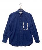 COMME des GARCONS SHIRTコムデギャルソンシャツ）の古着「デザインシャツ」｜ネイビー