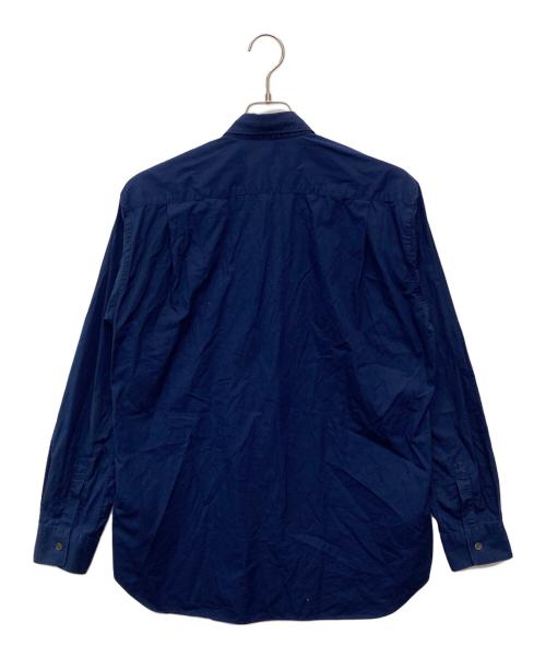 COMME des GARCONS SHIRT（コムデギャルソンシャツ）COMME des GARCONS SHIRT (コムデギャルソンシャツ) デザインシャツ ネイビー サイズ:Ｍの古着・服飾アイテム
