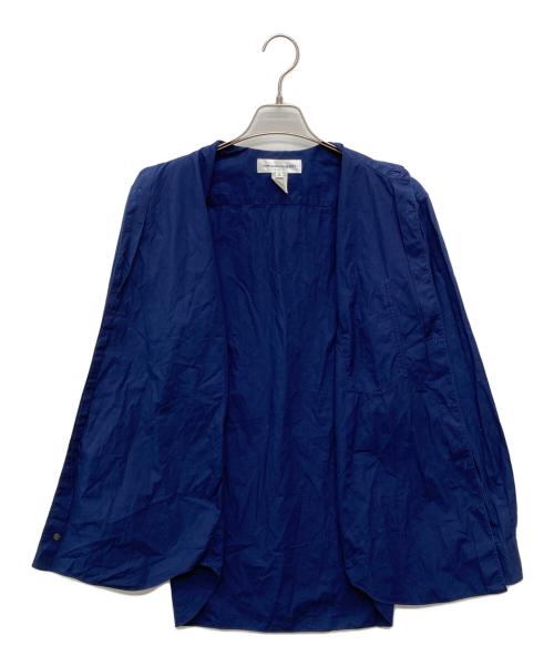 COMME des GARCONS SHIRT（コムデギャルソンシャツ）COMME des GARCONS SHIRT (コムデギャルソンシャツ) デザインシャツ ネイビー サイズ:Ｍの古着・服飾アイテム