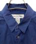 中古・古着 COMME des GARCONS SHIRT (コムデギャルソンシャツ) デザインシャツ ネイビー サイズ:Ｍ：12000円