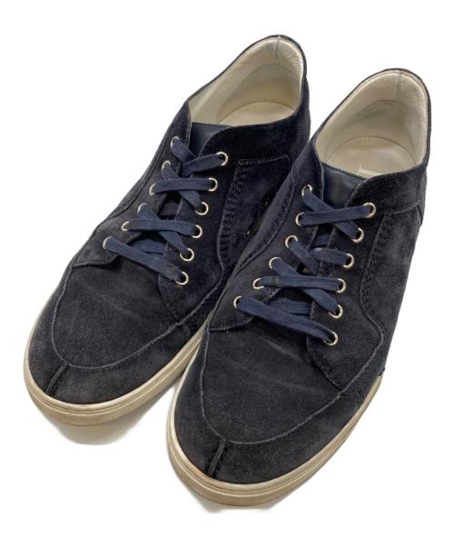 DIOR HOMME（ディオール オム）Dior Homme (ディオール オム) スウェードローカットスニーカー ネイビー サイズ:28の古着・服飾アイテム
