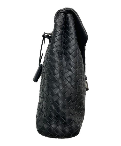BOTTEGA VENETA（ボッテガベネタ）BOTTEGA VENETA (ボッテガベネタ) イントレチャートレザーブリーフケース/13095 V4651 1000 ブラックの古着・服飾アイテム