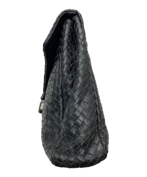 BOTTEGA VENETA（ボッテガベネタ）BOTTEGA VENETA (ボッテガベネタ) イントレチャートレザーブリーフケース/13095 V4651 1000 ブラックの古着・服飾アイテム