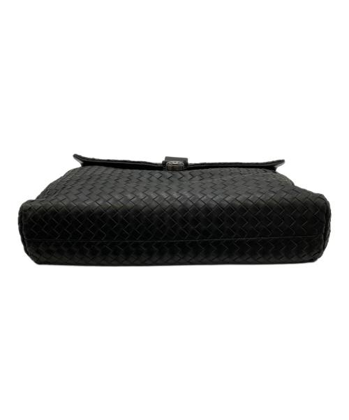 BOTTEGA VENETA（ボッテガベネタ）BOTTEGA VENETA (ボッテガベネタ) イントレチャートレザーブリーフケース/13095 V4651 1000 ブラックの古着・服飾アイテム