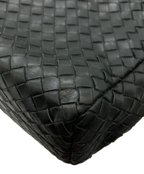 BOTTEGA VENETA（ボッテガベネタ）BOTTEGA VENETA (ボッテガベネタ) イントレチャートレザーブリーフケース/13095 V4651 1000 ブラックの古着・服飾アイテム