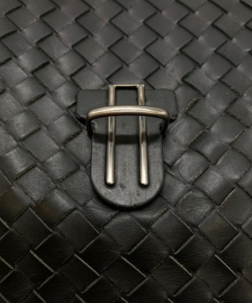 BOTTEGA VENETA（ボッテガベネタ）BOTTEGA VENETA (ボッテガベネタ) イントレチャートレザーブリーフケース/13095 V4651 1000 ブラックの古着・服飾アイテム