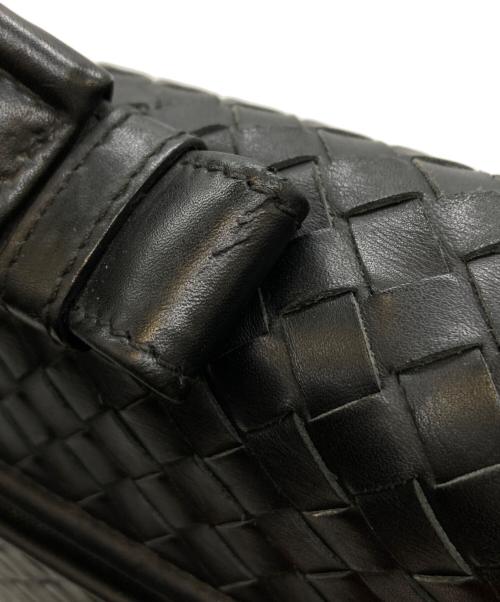 BOTTEGA VENETA（ボッテガベネタ）BOTTEGA VENETA (ボッテガベネタ) イントレチャートレザーブリーフケース/13095 V4651 1000 ブラックの古着・服飾アイテム