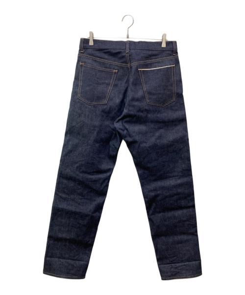 uniform experiment（ユニフォームエクスペリメント）uniform experiment (ユニフォームエクスペリメント) RIGID REGULAR-FIT JEANS/UE-260008 インディゴ サイズ:3の古着・服飾アイテム