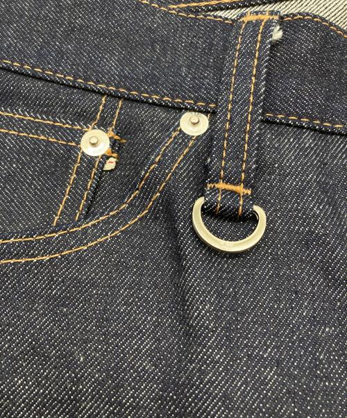 uniform experiment（ユニフォームエクスペリメント）uniform experiment (ユニフォームエクスペリメント) RIGID REGULAR-FIT JEANS/UE-260008 インディゴ サイズ:3の古着・服飾アイテム