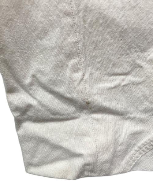ISSEY MIYAKE MEN（イッセイミヤケメン）ISSEY MIYAKE MEN (イッセイミヤケメン) ツイストコットンドリルパンツ アイボリー サイズ:Ｍの古着・服飾アイテム