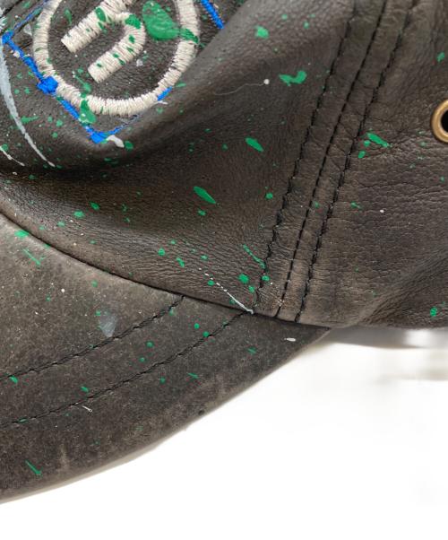 HIDDEN NY（ヒドゥンニューヨーク）HIDDEN NY (ヒドゥンニューヨーク) asics (アシックス) コラボキャップ ブラックの古着・服飾アイテム