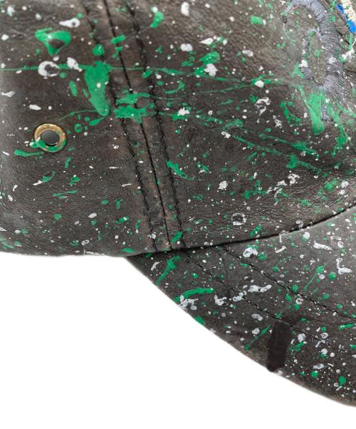 HIDDEN NY（ヒドゥンニューヨーク）HIDDEN NY (ヒドゥンニューヨーク) asics (アシックス) コラボキャップ ブラックの古着・服飾アイテム