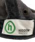中古・古着 HIDDEN NY (ヒドゥンニューヨーク) asics (アシックス) コラボキャップ ブラック：15000円