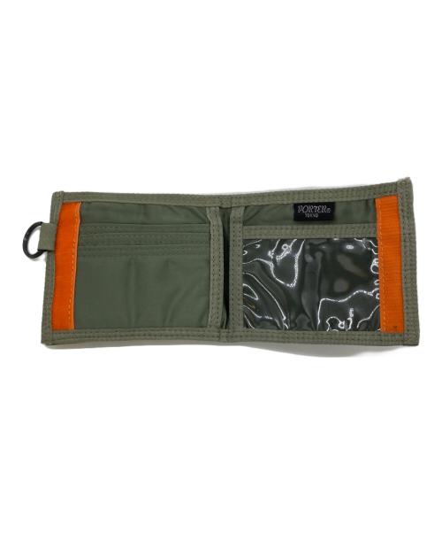 PORTER（ポーター）PORTER (ポーター) 2つ折り財布 オリーブの古着・服飾アイテム