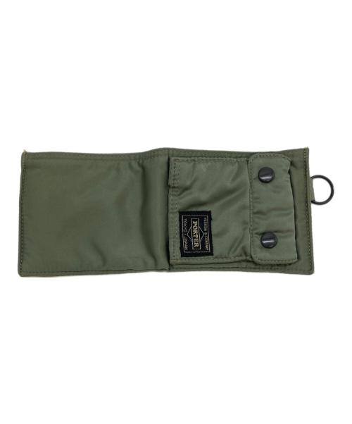 PORTER（ポーター）PORTER (ポーター) 2つ折り財布 オリーブの古着・服飾アイテム