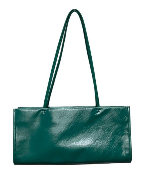 TORY BURCH（トリーバーチ）TORY BURCH (トリーバーチ) ella east west tote グリーンの古着・服飾アイテム