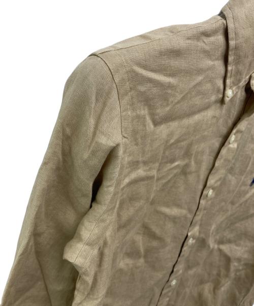 POLO RALPH LAUREN（ポロ・ラルフローレン）POLO RALPH LAUREN (ポロ・ラルフローレン) リネンシャツ ベージュ サイズ:ＸＳ 未使用品の古着・服飾アイテム