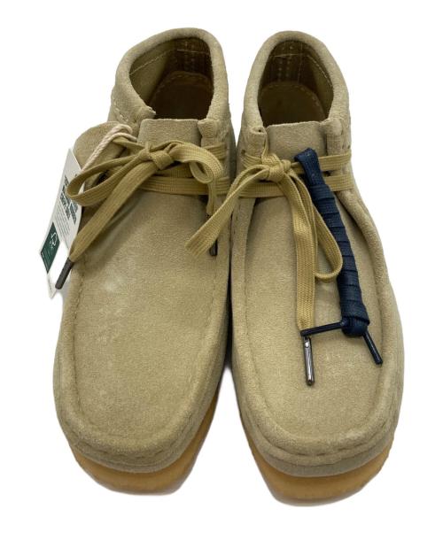 CLARKS（クラークス）CLARKS (クラークス) Wallabee Boot ベージュ サイズ:23.5cmの古着・服飾アイテム