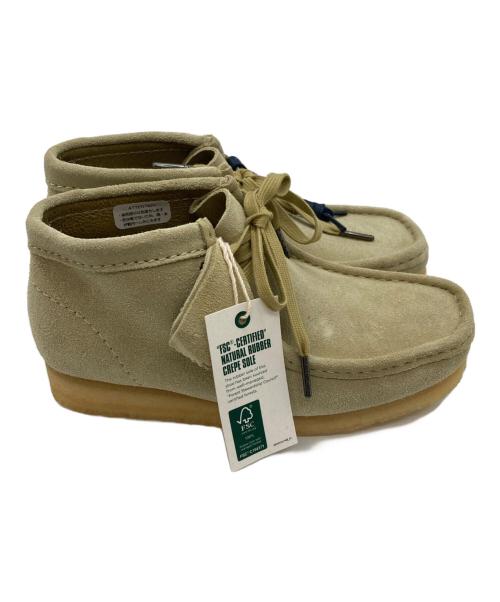 CLARKS（クラークス）CLARKS (クラークス) Wallabee Boot ベージュ サイズ:23.5cmの古着・服飾アイテム