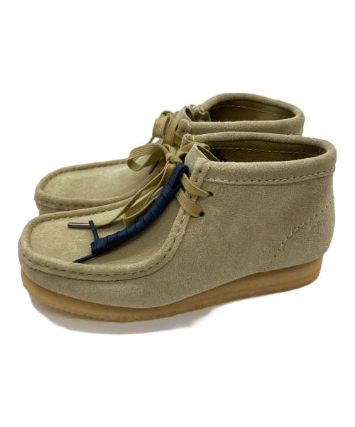 CLARKS（クラークス）CLARKS (クラークス) Wallabee Boot ベージュ サイズ:23.5cmの古着・服飾アイテム