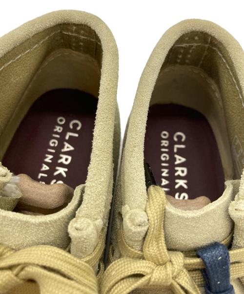 CLARKS（クラークス）CLARKS (クラークス) Wallabee Boot ベージュ サイズ:23.5cmの古着・服飾アイテム
