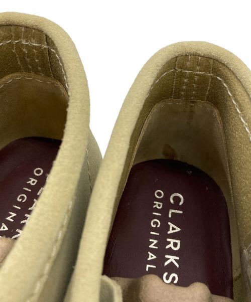 CLARKS（クラークス）CLARKS (クラークス) Wallabee Boot ベージュ サイズ:26.5cmの古着・服飾アイテム