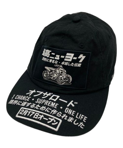 SUPREME（シュプリーム）SUPREME (シュプリーム) ATV 6-Panel Cap ブラックの古着・服飾アイテム