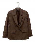theory luxeセオリーリュクス）の古着「SUAVE SAXONY HANSEN JACKET」｜ブラウン