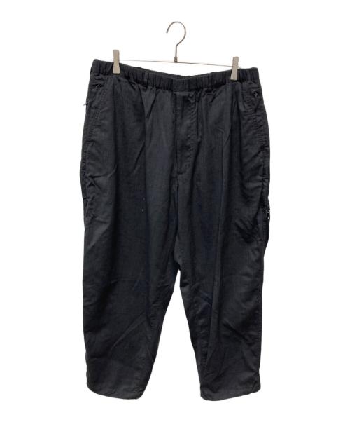 BROCHURE（ブローシュアー）BROCHURE (ブローシュアー) WOOL EASY PANTS ブラック サイズ:Lの古着・服飾アイテム