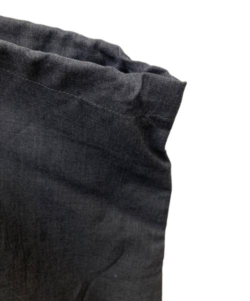BROCHURE（ブローシュアー）BROCHURE (ブローシュアー) WOOL EASY PANTS ブラック サイズ:Lの古着・服飾アイテム