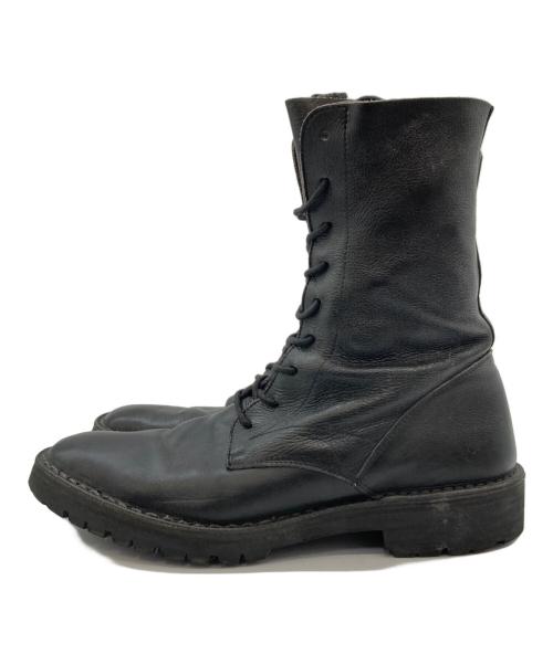 DIESEL Black Gold（ディーゼル ブラック ゴールド）DIESEL BLACK GOLD (ディーゼル ブラック ゴールド) レースアップブーツ ブラック サイズ:41の古着・服飾アイテム