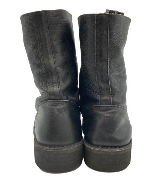 DIESEL Black Gold（ディーゼル ブラック ゴールド）DIESEL BLACK GOLD (ディーゼル ブラック ゴールド) レースアップブーツ ブラック サイズ:41の古着・服飾アイテム