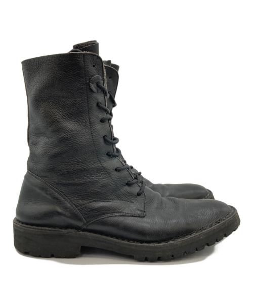 DIESEL Black Gold（ディーゼル ブラック ゴールド）DIESEL BLACK GOLD (ディーゼル ブラック ゴールド) レースアップブーツ ブラック サイズ:41の古着・服飾アイテム