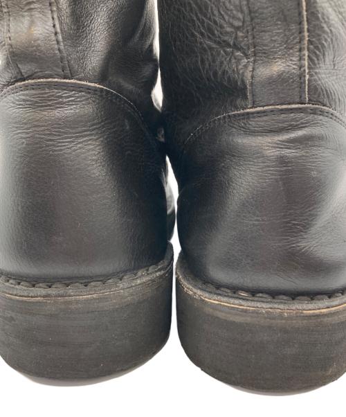 DIESEL Black Gold（ディーゼル ブラック ゴールド）DIESEL BLACK GOLD (ディーゼル ブラック ゴールド) レースアップブーツ ブラック サイズ:41の古着・服飾アイテム