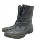 DIESEL BLACK GOLD（ディーゼル ブラック ゴールド）の古着「レースアップブーツ」｜ブラック