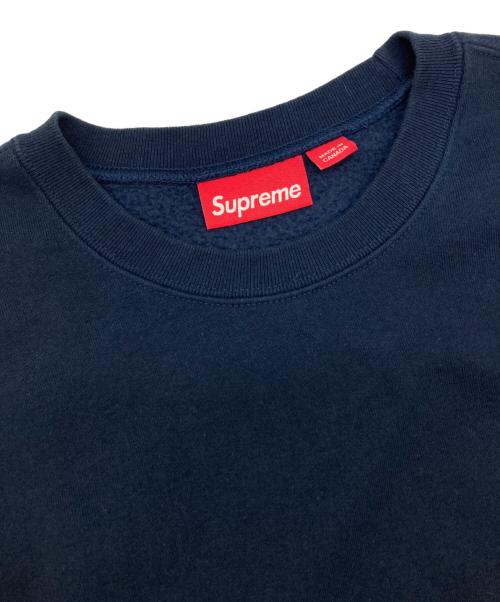 SUPREME（シュプリーム）Supreme (シュプリーム) 25FW Small Box Logo Crewneck ネイビー サイズ:Mの古着・服飾アイテム