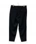 Yohji Yamamoto pour homme (ヨウジヤマモト プールオム) WOOL GABARDINE 2TUCKS PANTS ブラック サイズ:4：40000円