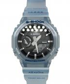 CASIO G-shock×ICERCカシオ ジーショック×）の古着「Love The Sea And The Earth/GA-B2100KB-2AJR」｜スカイブルー