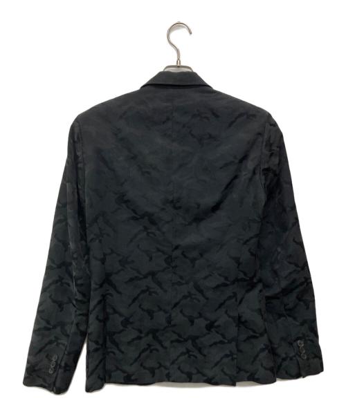 NEIL BARRETT（ニールバレット）NEIL BARRETT (ニールバレット) カモフラテーラードジャケット ブラック サイズ:46の古着・服飾アイテム
