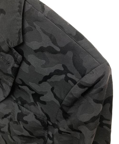 NEIL BARRETT（ニールバレット）NEIL BARRETT (ニールバレット) カモフラテーラードジャケット ブラック サイズ:46の古着・服飾アイテム