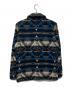 Hysteric Glamour (ヒステリックグラマー) ネイティブ柄パイルショールカラージャケット/0261AB08 ブルー サイズ:Ｍ：10000円