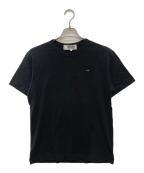 PLAY COMME des GARCONSプレイコムデギャルソン）の古着「ミニハートワッペンTシャツ」｜ブラック