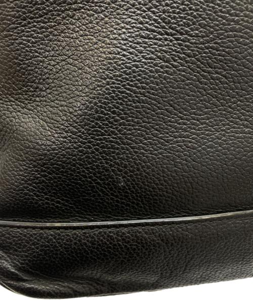 COACH（コーチ）COACH (コーチ) レザーウエストバッグ ブラックの古着・服飾アイテム